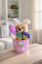 Hoppy Easter Plush Gift Basket