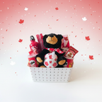 Canada Day Basket Contents - Fun Festive Background
