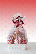 Canada Day Gift Basket - Clean Festive Background