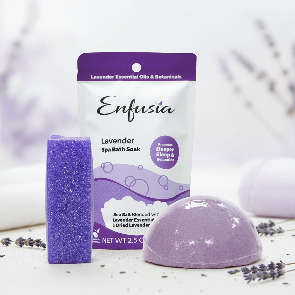 Lavender Loose Items - Spa Background