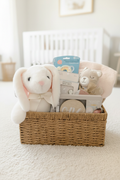 New Baby Essentials Basket - Clean Carpet